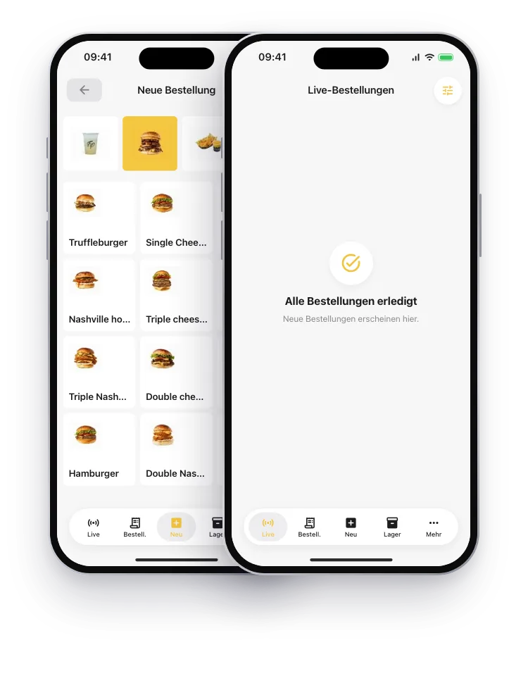 Verwalte alles über dein Handy
